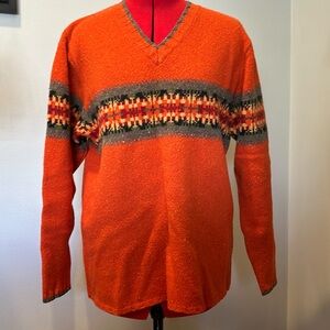 Vintage 100% wool Eddie Bauer Sweater
